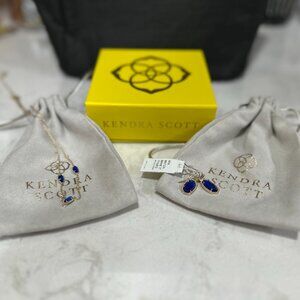 Kendra Scott Color Bar Necklace and Earrings Set